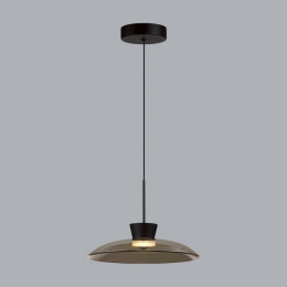 Светильник подвесной 5055/9L Odeon Light Черный/дымчатый
