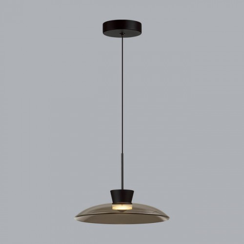 Светильник подвесной 5055/9L Odeon Light Черный/дымчатый