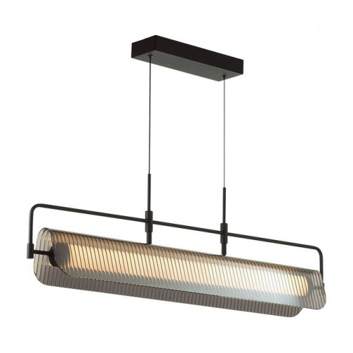 Люстра подвесная 5056/35LA Odeon Light Черный/дымчатый