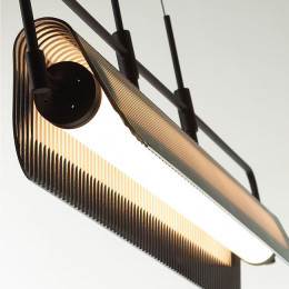 Люстра подвесная 5056/35LA Odeon Light Черный/дымчатый