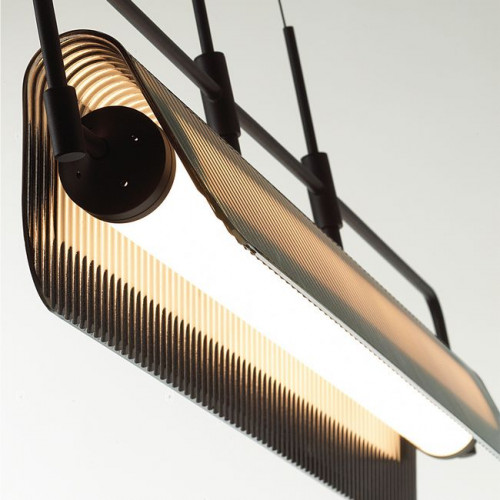 Люстра подвесная 5056/35LA Odeon Light Черный/дымчатый