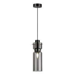 Светильник подвесной 5057/1 Odeon Light Черный/дымчатый