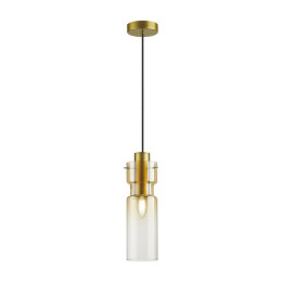 Светильник подвесной 5057/1A Odeon Light Золотой/янтарный