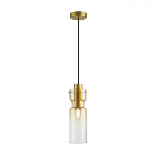 Светильник подвесной 5057/1A Odeon Light Золотой/янтарный