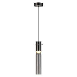 Светильник подвесной 5058/5L Odeon Light Черный/дымчатый