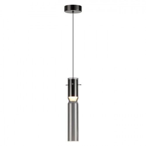 Светильник подвесной 5058/5L Odeon Light Черный/дымчатый