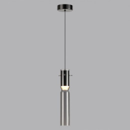 Светильник подвесной 5058/5L Odeon Light Черный/дымчатый