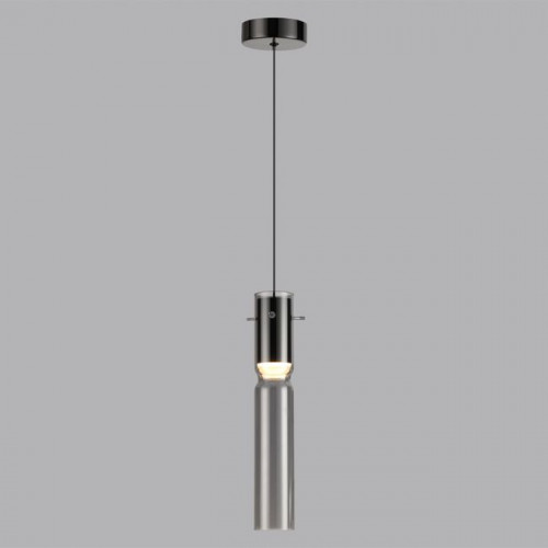 Светильник подвесной 5058/5L Odeon Light Черный/дымчатый