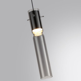 Светильник подвесной 5058/5L Odeon Light Черный/дымчатый