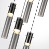 Люстра 5058/25L Odeon Light Черный/дымчатый