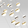 Люстра 5037/232L Odeon Light Никель/античная бронза/прозрачн/молочный