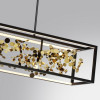 Люстра 5065/65L Odeon Light Матовый черный/золотой