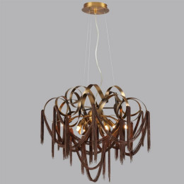 Люстра 5066/6 Odeon Light Античная бронза/коричневый