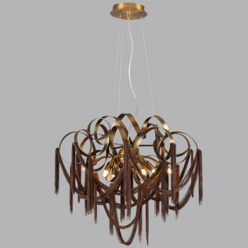 Люстра 5066/6 Odeon Light Античная бронза/коричневый