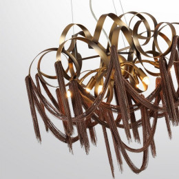 Люстра 5066/6 Odeon Light Античная бронза/коричневый