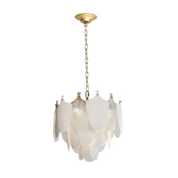 Люстра 5051/11 Odeon Light Золото/прозрачный/белый
