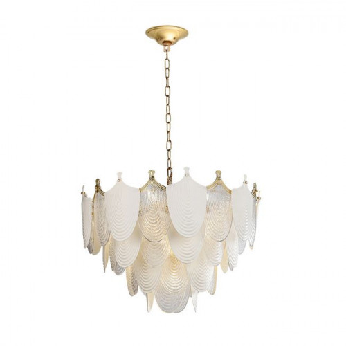 Люстра 5051/21 Odeon Light Золото/прозрачный/белый