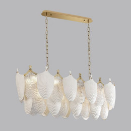 Люстра 5051/14 Odeon Light Золото/прозрачный/белый