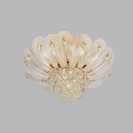 Люстра 5048/7 Odeon Light Золото/прозрачный/янтарный
