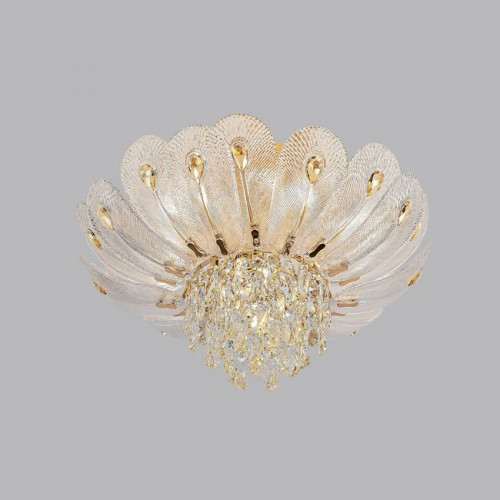 Люстра 5048/7 Odeon Light Золото/прозрачный/янтарный