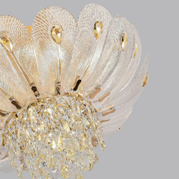 Люстра 5048/7 Odeon Light Золото/прозрачный/янтарный