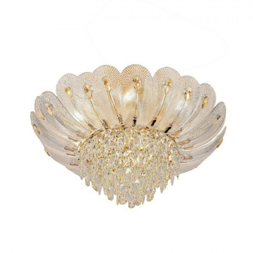 Люстра 5048/11 Odeon Light Золото/прозрачный/янтарный