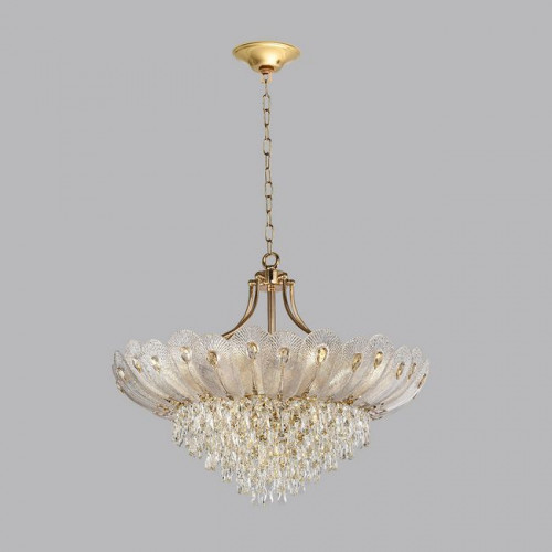 Люстра 5048/16 Odeon Light Золото/прозрачный/янтарный