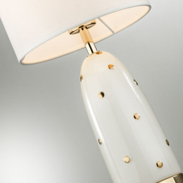 Лампа настольная 5423/1T Odeon Light Exclusive Золотой/молочный/белый