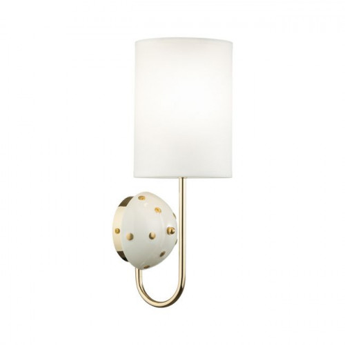 Светильник настенный 5423/1W Odeon Light Exclusive Золотой/молочный/белый
