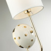 Светильник настенный 5423/1W Odeon Light Exclusive Золотой/молочный/белый