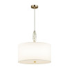Люстра 5423/5 Odeon Light Exclusive Золотой/молочный/белый