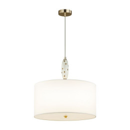 Люстра 5423/5 Odeon Light Exclusive Золотой/молочный/белый
