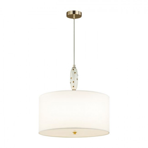 Люстра 5423/5 Odeon Light Exclusive Золотой/молочный/белый