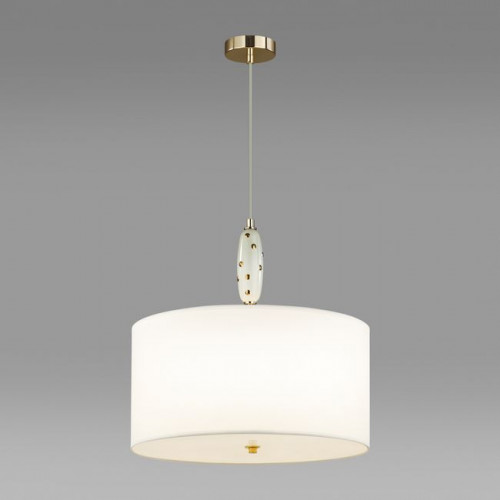 Люстра 5423/5 Odeon Light Exclusive Золотой/молочный/белый