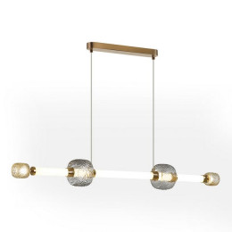 Светильник подвесной 5426/40L Odeon Light Exclusive Золотой/белый/дымчатый/коньячный
