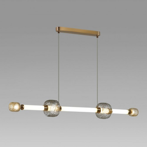 Светильник подвесной 5426/40L Odeon Light Exclusive Золотой/белый/дымчатый/коньячный