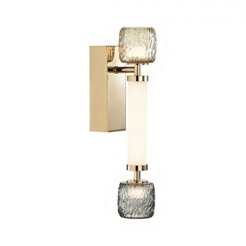 Светильник настенный 5426/13WL Odeon Light Exclusive Золотой/белый/дымчатый/коньячный