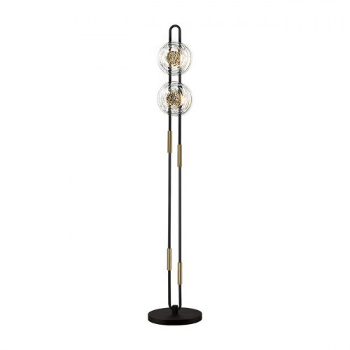 Торшер 5407/23FL Odeon Light Exclusive Черный/золотой