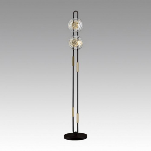 Торшер 5407/23FL Odeon Light Exclusive Черный/золотой