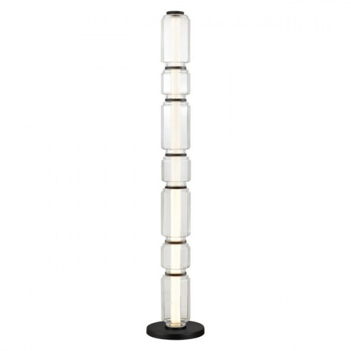 Торшер 5409/53FL Odeon Light Exclusive Черный/прозрачный