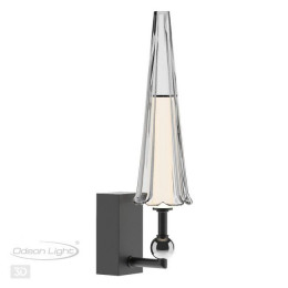 Светильник настенный 5429/5WL Odeon Light Exclusive Черный/прозрачный