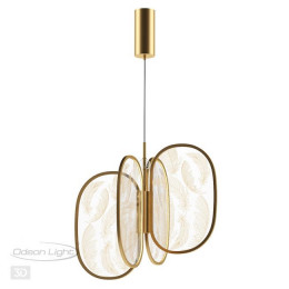 Светильник подвесной 6664/53L Odeon Light Exclusive Античная бронза
