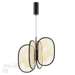 Светильник подвесной 6665/53L Odeon Light Exclusive Черный