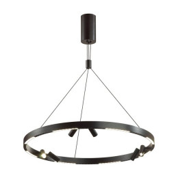Светильник подвесной 6683/103L Odeon Light Черный брашированный