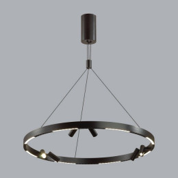 Светильник подвесной 6683/103L Odeon Light Черный брашированный