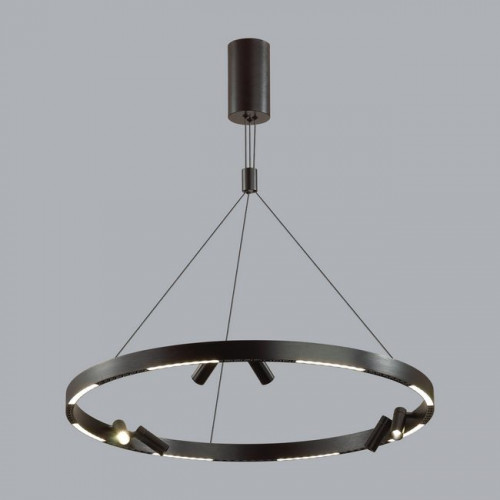 Светильник подвесной 6683/103L Odeon Light Черный брашированный