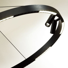 Светильник подвесной 6683/103L Odeon Light Черный брашированный