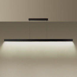 Светильник подвесной 6683/38L Odeon Light Черный брашированный