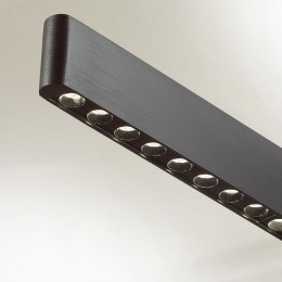 Светильник подвесной 6683/38L Odeon Light Черный брашированный