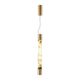 Светильник подвесной 6687/15L Odeon Light Латунь/белый